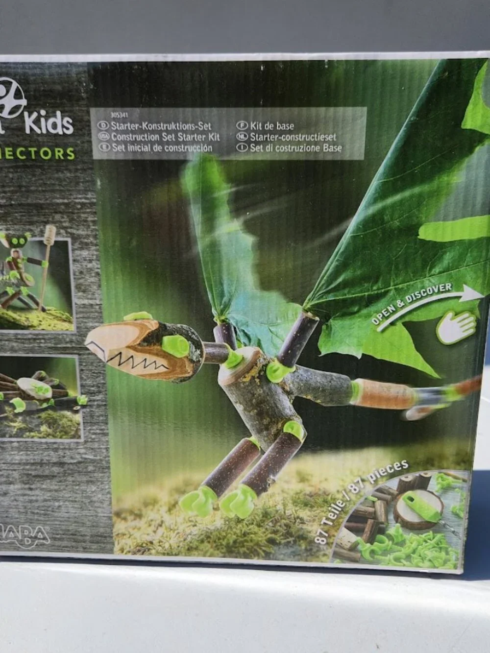 HABA Terra Kids Connectors Backyard Nature Craft Kit STEM ENGINEERING Toy NEW Mo